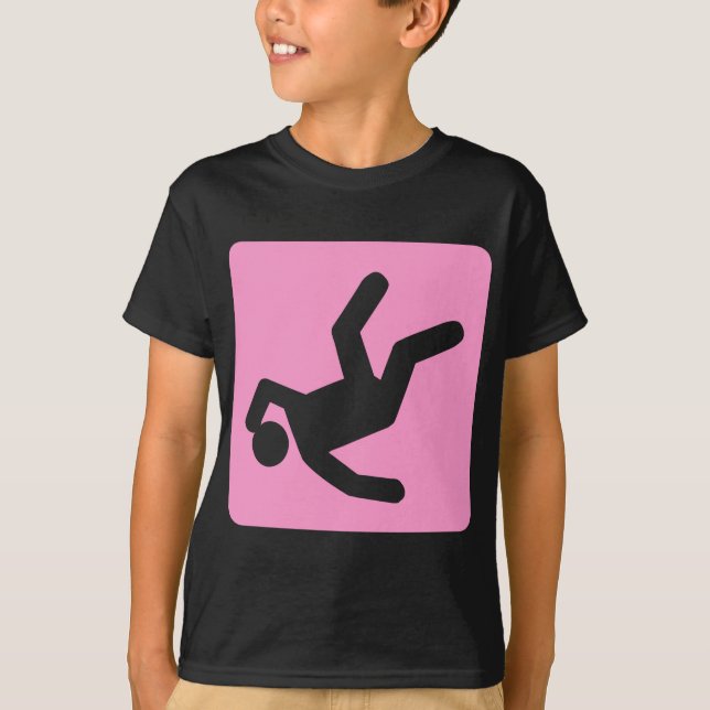 The Fall of Man - Pink T-Shirt (Front)