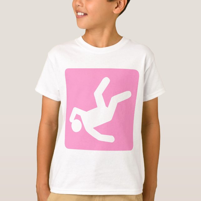 The Fall of Man - Pink T-Shirt (Front)