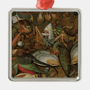 The Fall of the Rebel Angels, 1562 Metal Ornament