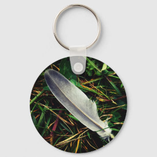 The Fallen Feather Keychain