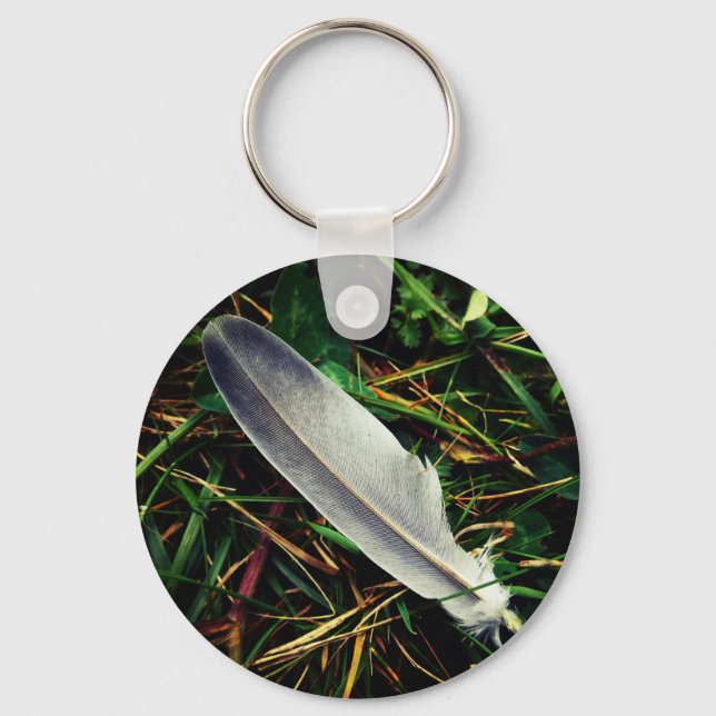 The Fallen Feather Keychain (Front)