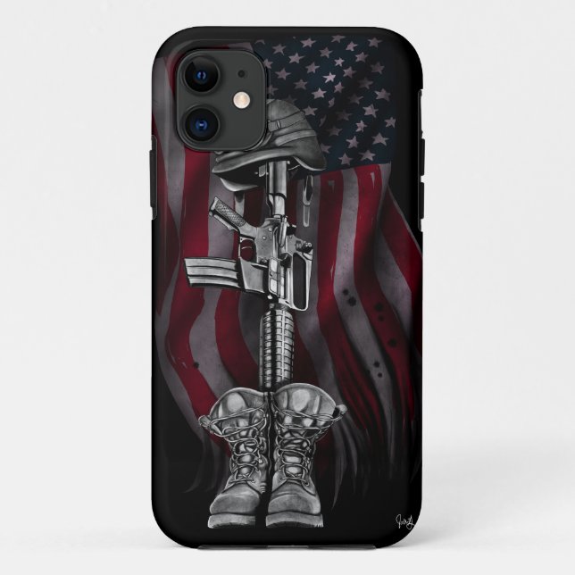 The Fallen Soldier Case-Mate iPhone Case (Back)
