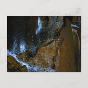 The falling water postcard