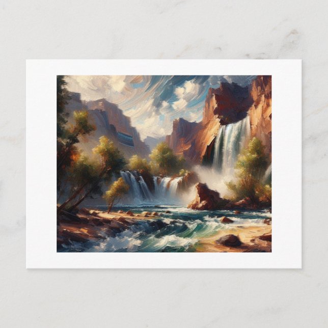 The Falls Arizona,  Postcard (Front)
