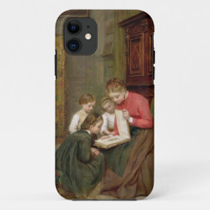 The Family Album, 1869 (oil on canvas) iPhone 11 Case