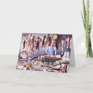 The Family Butcher Card