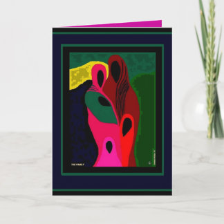 THE FAMILY Greeting Card by Artist Brenda Phillips