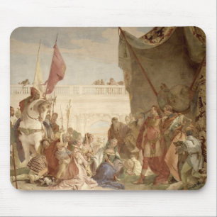 The Family of Darius before Alexander Mouse Pad