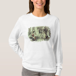 The family of Franz Peter Schubert playing games T-Shirt