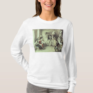 The family of Franz Peter Schubert playing games T-Shirt