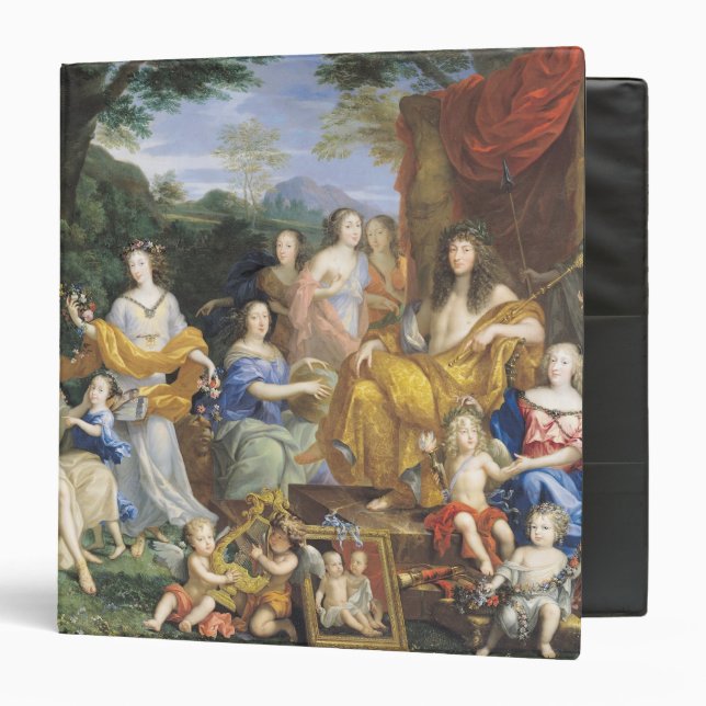The Family of Louis XIV  1670 2 Binder (Front/Inside)