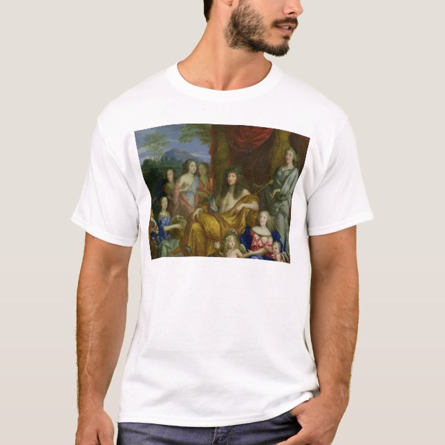 The Family of Louis XIV  1670 T-Shirt (Front)