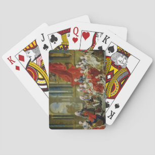 The Family of Philip V, 1743 (oil on canvas) Playing Cards