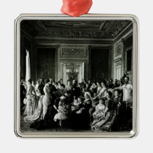 The Family of Queen Victoria, 1887 Metal Ornament