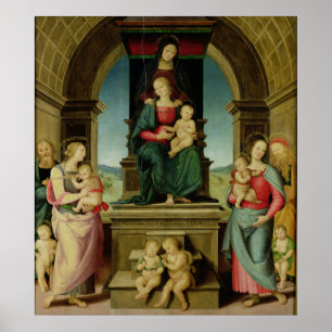 The Family of St. Anne, c.1507 Poster