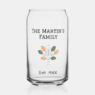 the family reunion est. year name tree community  can glass