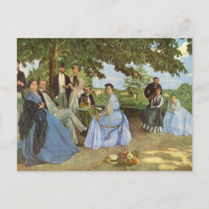 The Family Reunion, Frederick Bazille Postcard