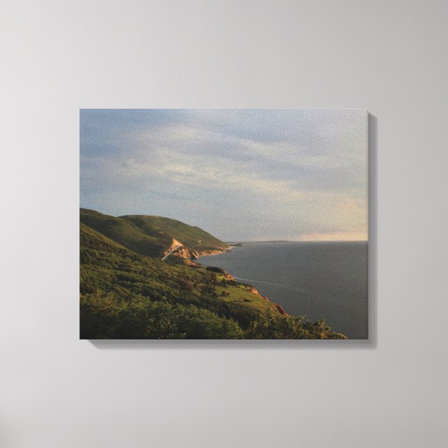 The Famous Cabot Trail Canvas Print (Front)