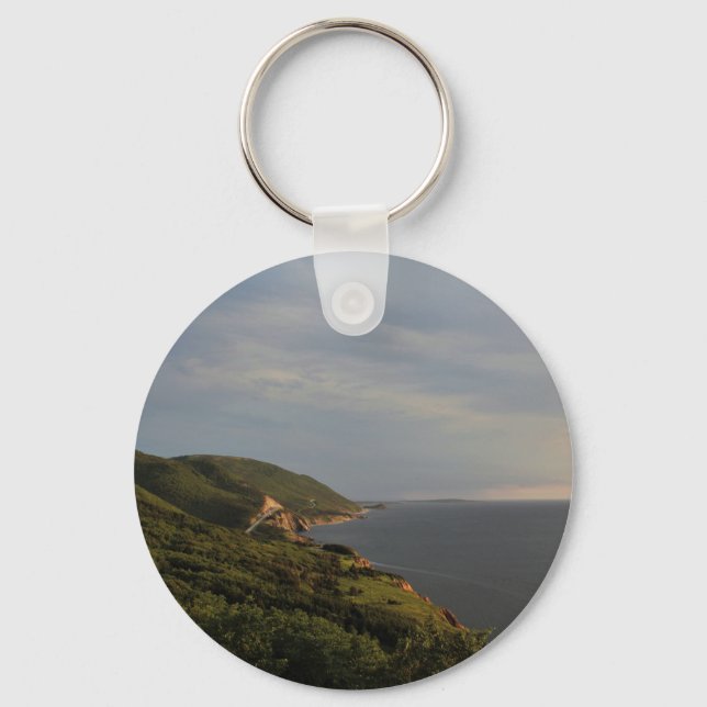 The Famous Cabot Trail Keychain (Front)