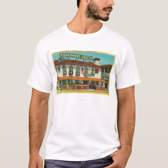 The Famous Fisherman's Grotto Bldg T-Shirt (Front)
