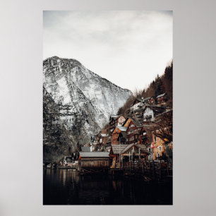THE FAMOUS HALLSTATT IN AUSTRIA POSTER