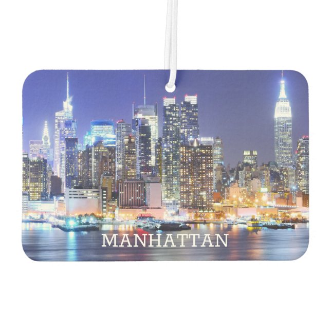 The Famous Manhattan Buildings Air Freshener (Back)