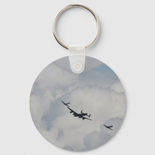 The Famous Three Keychain