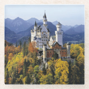The fanciful Neuschwanstein is one of three Glass Coaster