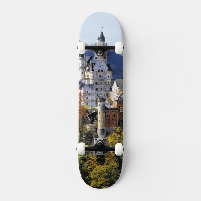 The fanciful Neuschwanstein is one of three Skateboard (Front)