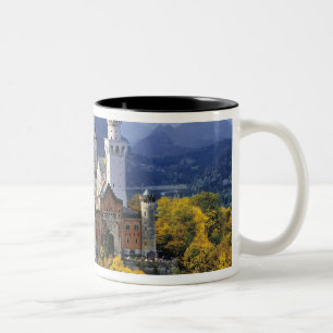 The fanciful Neuschwanstein is one of three Two-Tone Coffee Mug