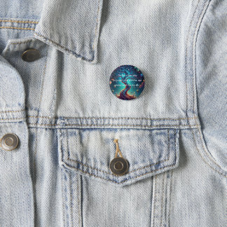 "The Fantastic Forest – Imaginary Journeys" 1 Inch Round Button