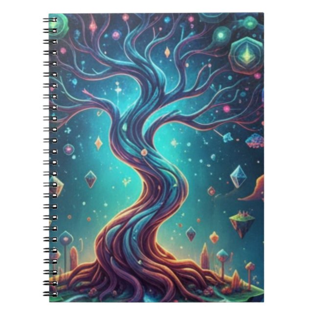 "The Fantastic Forest – Imaginary Journeys" Notebook (Front)