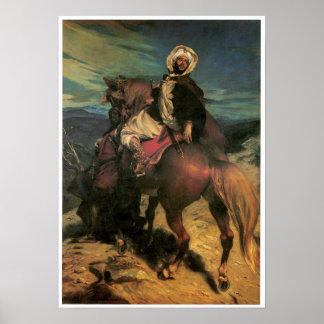 The Farewell of King Boabdil at Granada Poster