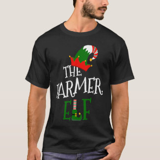 The Farmer Elf Family Matching Group  Christmas Co T-Shirt