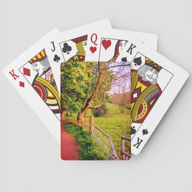 The farmers gate playing cards (Back)
