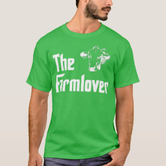 The Farmlover Funny Cow Farm Cows Farmer Humour Fa T-Shirt