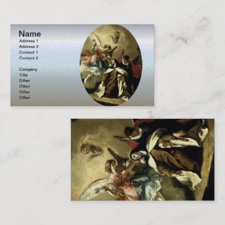 The Fascination of St Therese - Fontebasso Business Card