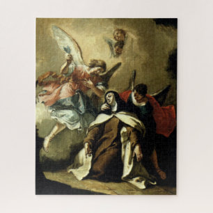 The Fascination of St Therese - Fontebasso Jigsaw Puzzle