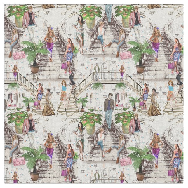 The Fashion designer tools Fabric (Close Up)