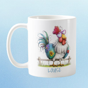 The Fashion Police Called… This Chicken Answered  Coffee Mug
