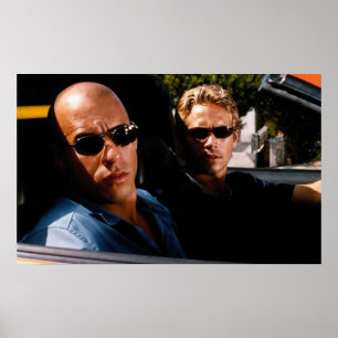 The Fast and the furious Poster
