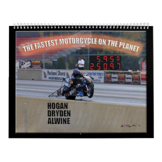 The Fastest Dragbike On The Planet... Sponsor Calendar