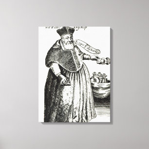 The Fat Bishop Canvas Print