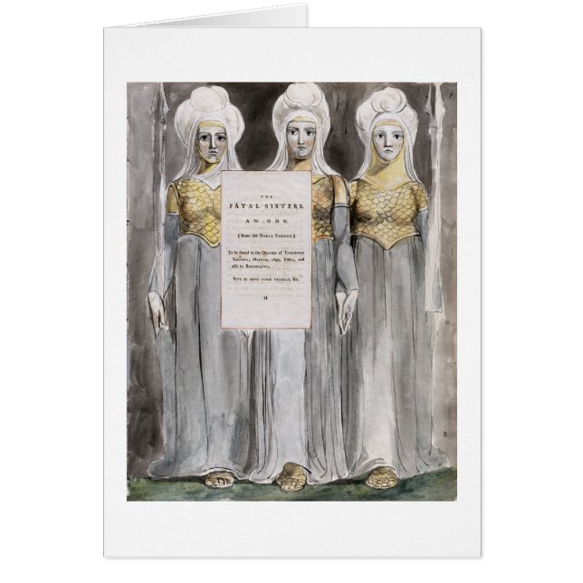 The Fatal Sisters, design 67 from 'The Poems of Th (Front)