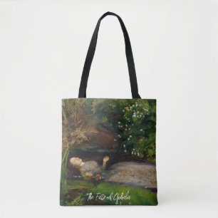 The Fate of Ophelia Customizable Text Tote Bag
