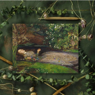 The Fate of Ophelia Greeting Card