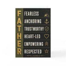The Father Standard (Blank Inside)