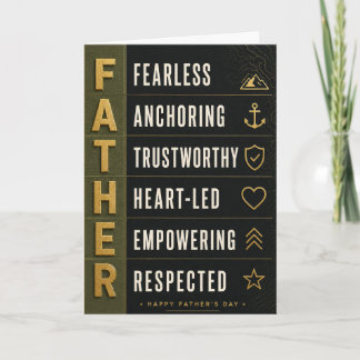 The Father Standard (Blank Inside) Card