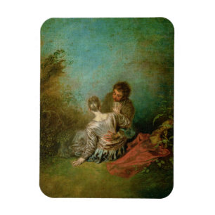 The Faux Pas, c.1717 (oil on canvas) Magnet