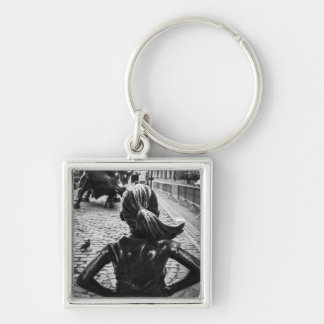 The Fearless Girl Keychain